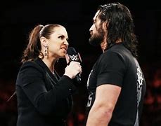 Image result for Stephanie McMahon Seth Rollins