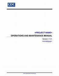 Image result for Operations Manual Template