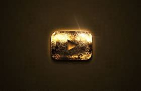Image result for Gold YouTube Logo