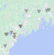 Image result for Maine TV Tower Map