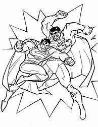 Image result for DC Comics Superman Coloring Pages