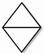 Image result for Rhombus Two Triangles Symbol