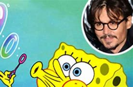 Image result for Johnny Depp Spongebob