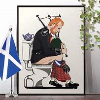 Image result for Bag Pipe Toilet