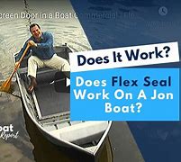 Image result for Flex Seal Boat