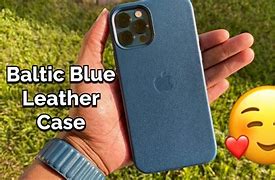 Image result for Apple Leather Case Baltic Blue Patina