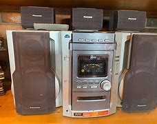 Image result for Panasonic CD Stereo System Mp3saakx58