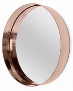 Image result for Round Copper Mirror