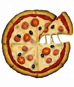 Image result for Half Pizza Clip Art