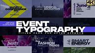 Image result for Event Typography