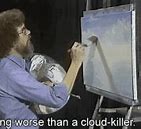 Image result for Bob Ross Us Air Force
