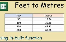Image result for 1.5 Meters to Feet