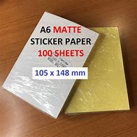 Image result for A6 Paper