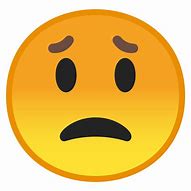 Image result for Feeling Worried Emoji Face