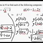 Image result for How to Search a Domains of a Composite Functions Khan Academy