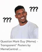 Image result for Question Mark Guy Meme