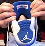 Image result for Jordan 4S Military Blue