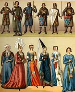 Image result for Medieval Time Period Clothing