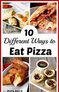 Image result for How to Eat Pizza