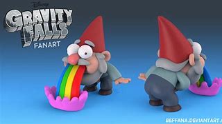 Image result for Gravity Falls Gnome Rainbow