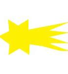 Image result for Shooting Star Cut Out