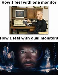 Image result for Dual Monitor Meme Backgrounds