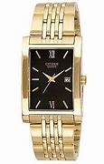 Image result for Citizen Gold Square Quartz Watch