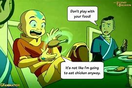 Image result for Is Aang Vegan or Vegetarian