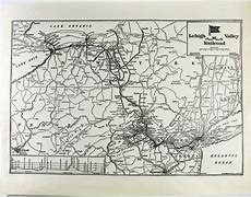 Image result for Lehigh Valley Railroad System Map