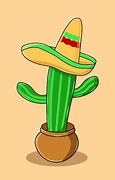 Image result for Cartoon Cactus with Sombrero