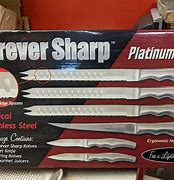 Image result for Forever Sharp Stainless Steel Knives
