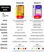 Image result for iPhone XR vs iPhone 11 Camera Comparison Chart