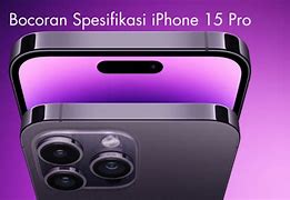 Image result for Spesifikasi iPhone 15 Pro