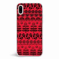 Image result for Red and Black iPhone X Case