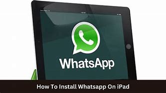 Image result for Whatsappp On iPad