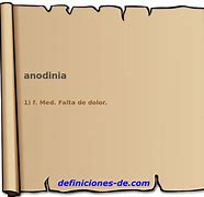 Image result for anodinia