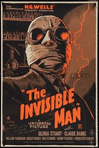 Image result for Invisible Man Poster 24X36