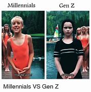 Image result for Millennial Gen Z Memes