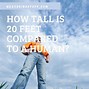 Image result for 20 Feet Compared to Human