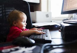 Image result for Busy Computer Baby