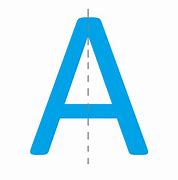 Image result for Letters with at Least One Line of Symmetry