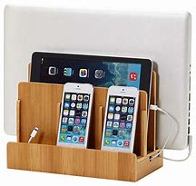 Image result for Bamboo iPad Charging Station