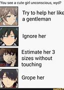 Image result for Anime Ignore Meme
