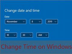 Image result for How to Chane Windows Time