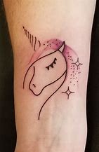 Image result for Simple Unicorn Tattoo Designs