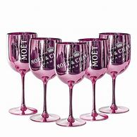 Image result for Moet Pink Champagne in Glass
