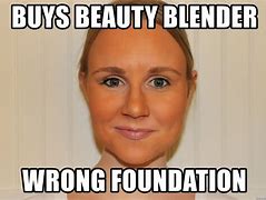 Image result for Makeup Fail Meme