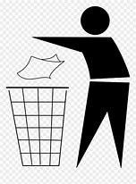 Image result for Food Waste Garbage Clip Art Black and White