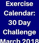 Image result for 30-Day Challenge Calendar Template