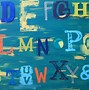 Image result for Small Wood Letters and Numbers